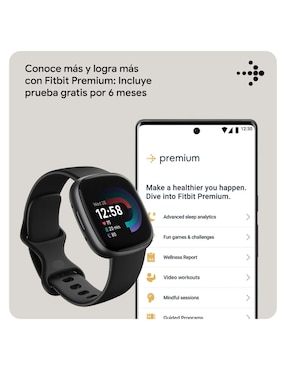 Smartwatch Fitbit Versa 4 unisex con GPS