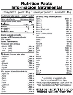 Suplemento alimenticio Food & Nutrition Technologies sabor chocolate