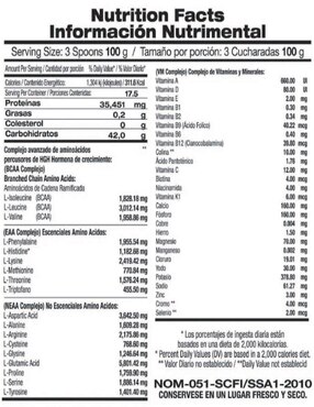 Suplemento alimenticio Food & Nutrition Technologies sabor fresa