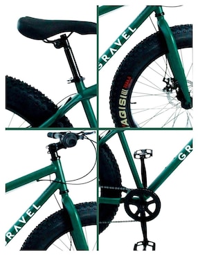 Bicicleta de montaña Gravel rodada 27.5 unisex