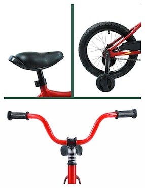 Bicicleta urbana Gravel rodada 16 para niño