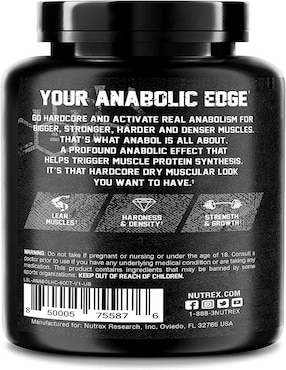 Suplemento alimenticio Nutrex Research sabor natural
