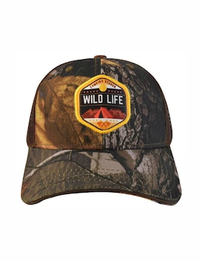 Gorra visera curva velcro entrenamiento Wallis
