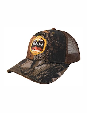 Gorra visera curva velcro entrenamiento Wallis