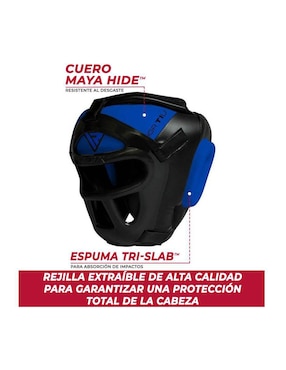 Careta deportiva con rejilla T1 RDX para artes marciales HGR-T1U
