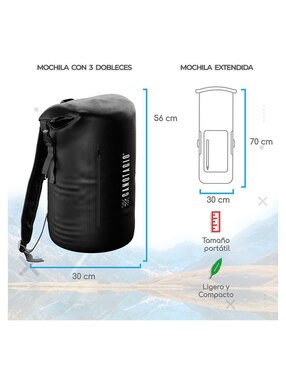 Mochila de senderismo Canotagio