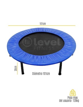 Trampolín Level Fitness Pe40