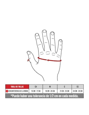 Guantes para arte marcial Rdx de adulto