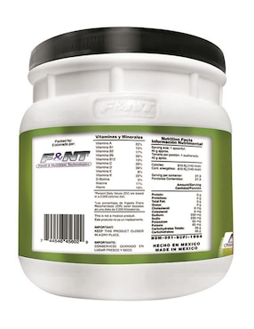 Suplemento alimenticio Food & Nutrition Technologies sabor limón de 1.1 kg