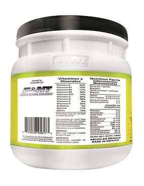 Suplemento alimenticio Food & Nutrition Technologies sabor manzana de 1.1 kg
