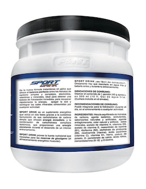 Suplemento alimenticio Food & Nutrition Technologies sabor naranja de 1.1 kg