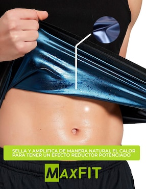 Chaleco reductor Maxfit para hombre