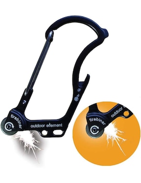 Mosquetones para campismo Outdoor Element F1BK