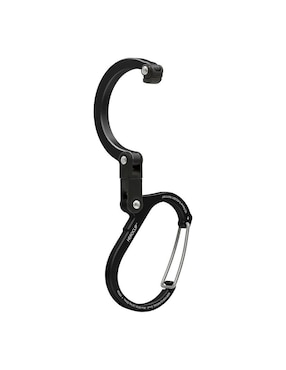 Mosquetones para campismo Gear Aid heroclip small black