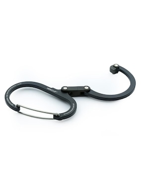 Mosquetones para campismo Gear Aid heroclip small black