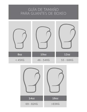 Guantes para box Voit de adulto