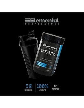 Suplemento alimenticio Elemental Wellness sabor natural de 450 g