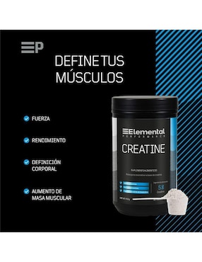 Suplemento alimenticio Elemental Wellness sabor natural de 450 g