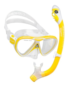 Tubo Y Gafas De Snorkel Para Buceo Cressi