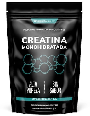 Creatina Monohidratada Micronizada Beyond Vitamins sabor natural de 450 g