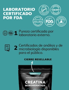 Creatina Monohidratada Micronizada Beyond Vitamins sabor natural de 450 g