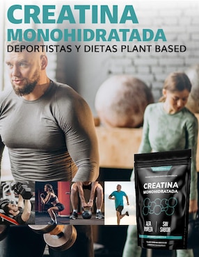 Creatina Monohidratada Micronizada Beyond Vitamins sabor natural de 450 g