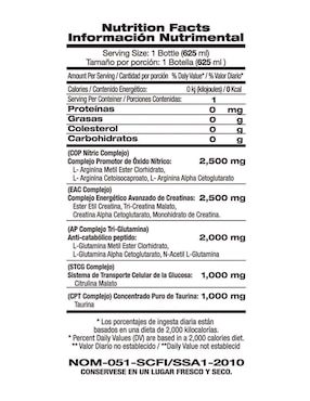 Suplemento alimenticio Food & Nutrition Technologies sabor uva