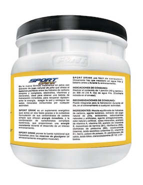 Suplemento alimenticio Food & Nutrition Technologies sabor piña de 1.1 kg