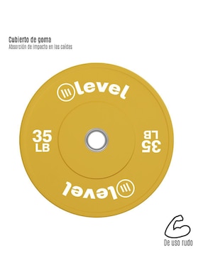 Set discos deslizantes Level Fitness
