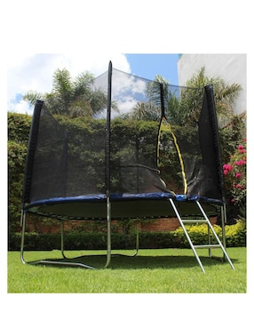Trampolín Level Home + malla de seguridad