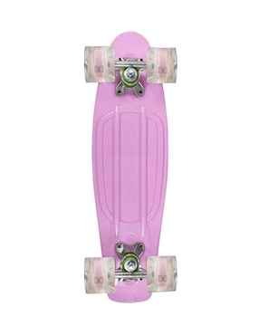 Patineta manual La Viga Skateboards con luz