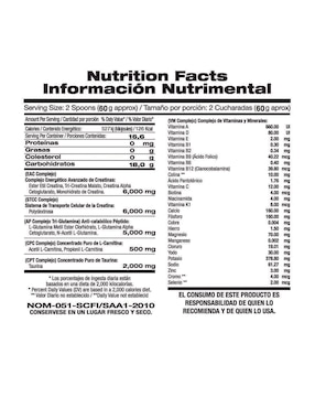 Suplemento alimenticio Food & Nutrition Technologies sabor manzana de 1 kg