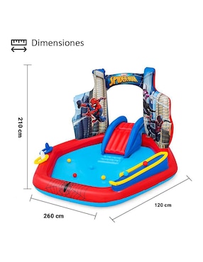 Alberca Bestway Spider-Man