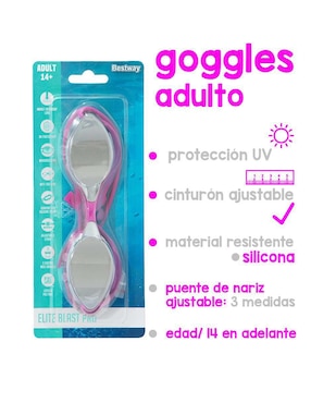 Goggles espejo y polarizadas Bestway para natación unisex