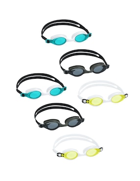 Set De Goggles Bestway Para Natación