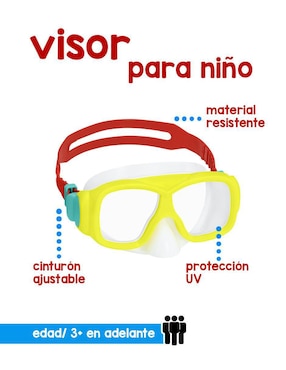Set de visor de buceo Bestway