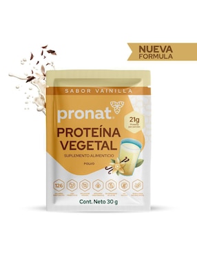 Caja con sobres de vainilla Pronat