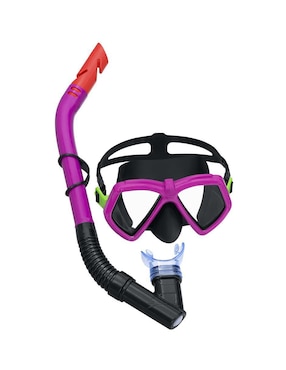 Tubo y gafas de snorkel para buceo Bestway