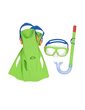 Tubo y gafas de snorkel para buceo Bestway