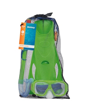 Tubo y gafas de snorkel para buceo Bestway