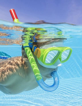 Tubo y gafas de snorkel para buceo Bestway
