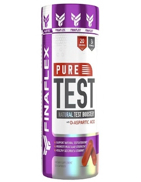 Suplemento alimenticio Finaflex sabor natural de 120 cápsulas