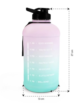 Botella para agua Idea Nuova de plástico