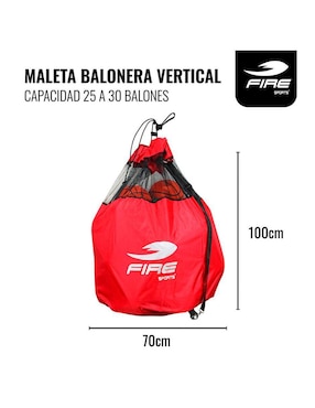 Mochila de fútbol Fire Sports