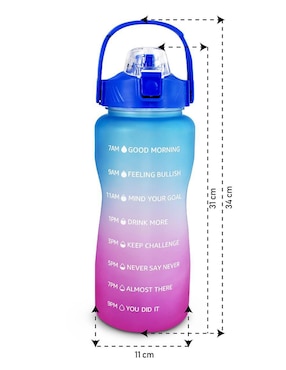 Botella de agua Idea Nuova Hogar unisex
