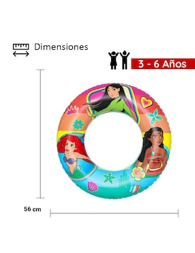 Set de salvavidas Princesas Bestway
