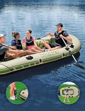 Bote inflable Bestway Voyager x4 65156