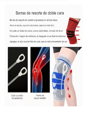 Rodillera con elástico