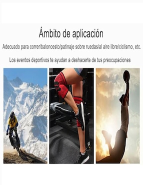 Rodillera con elástico