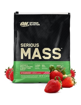 Suplemento alimenticio Optimum Nutrition sabor fresa de 5.44 kg